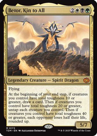 Betor, Kin to All (172) Foil - Tarkir: Dragonstorm