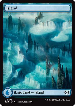 Island (273) Foil - Tarkir: Dragonstorm