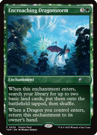 Encroaching Dragonstorm (424) - Promo Pack: Tarkir: Dragonstorm