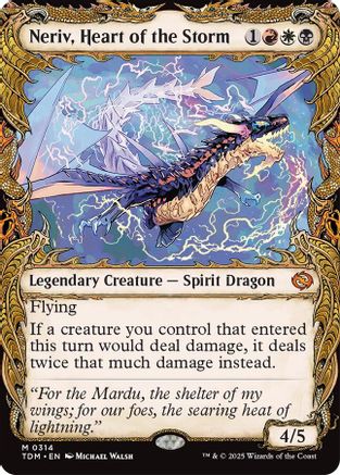 Neriv, Heart of the Storm (Showcase) (314) - Tarkir: Dragonstorm