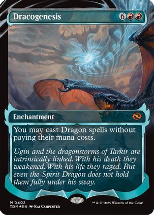 Dracogenesis (Showcase) (402) Foil - Tarkir: Dragonstorm