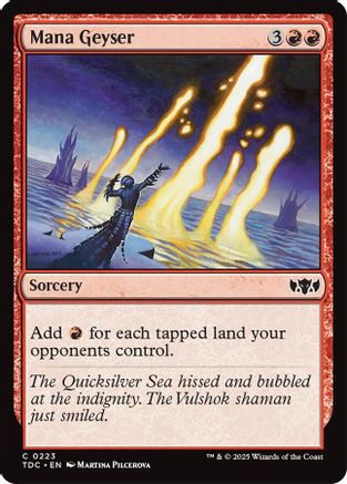 Mana Geyser (223) - Commander: Tarkir: Dragonstorm