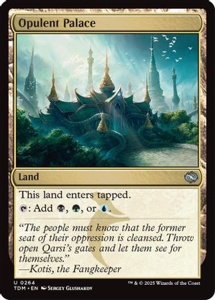 Opulent Palace (264) Foil - Tarkir: Dragonstorm