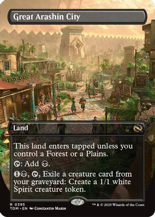 Great Arashin City (Borderless) (395) - Tarkir: Dragonstorm
