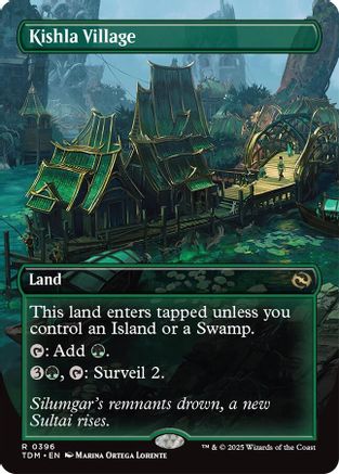 Kishla Village (Borderless) (396) - Tarkir: Dragonstorm