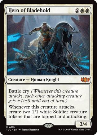 Hero of Bladehold (119) - Commander: Tarkir: Dragonstorm