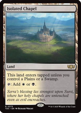 Isolated Chapel (373) - Commander: Tarkir: Dragonstorm