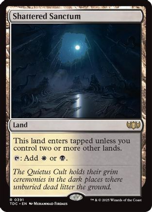 Shattered Sanctum (391) - Commander: Tarkir: Dragonstorm