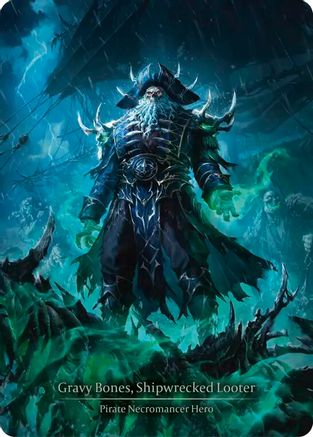 Gravy Bones, Shipwrecked Looter (Marvel) (SEA043) Cold Foil - High Seas