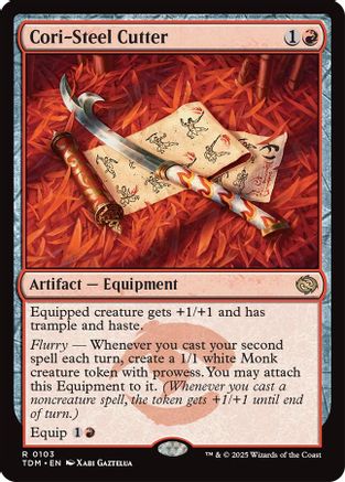 Cori-Steel Cutter (103) Foil - Tarkir: Dragonstorm