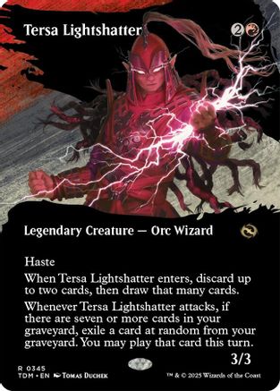 Tersa Lightshatter (Borderless) (345) - Tarkir: Dragonstorm