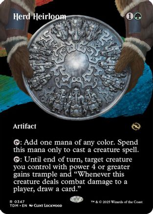 Herd Heirloom (Borderless) (347) - Tarkir: Dragonstorm