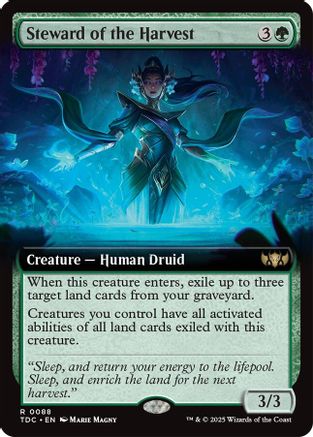 Steward of the Harvest (Extended Art) (088) - Commander: Tarkir: Dragonstorm