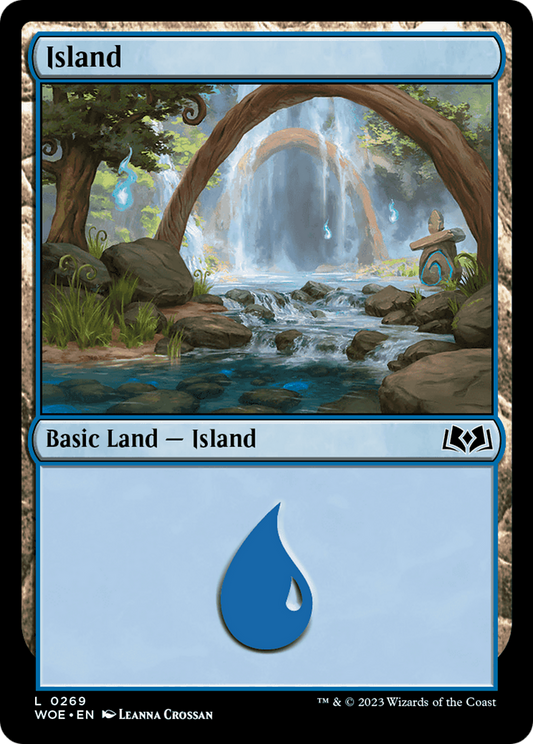 Island (0269) [Wilds of Eldraine] Foil