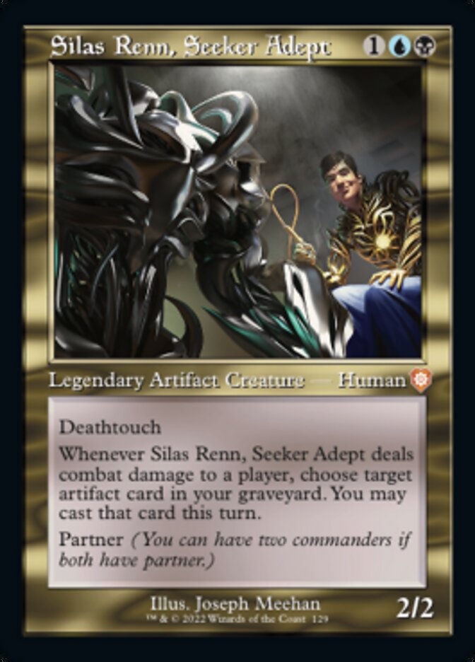 Silas Renn, Seeker Adept (Retro) [The Brothers' War Commander] | Silver Goblin