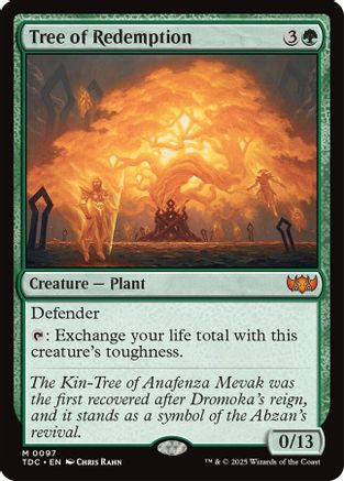 Tree of Redemption (097) - Commander: Tarkir: Dragonstorm