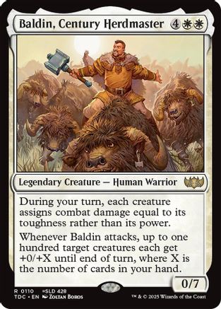 Baldin, Century Herdmaster (110) - Commander: Tarkir: Dragonstorm