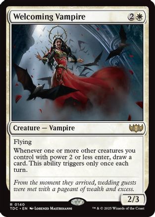 Welcoming Vampire (140) - Commander: Tarkir: Dragonstorm