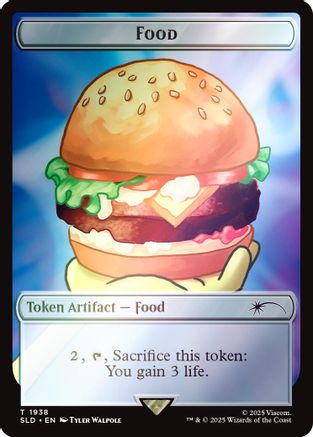Food Token (1938) (Rainbow Foil) (1938) Foil - Secret Lair Drop Series