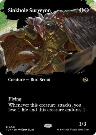 Sinkhole Surveyor (Borderless) (342) Foil - Tarkir: Dragonstorm