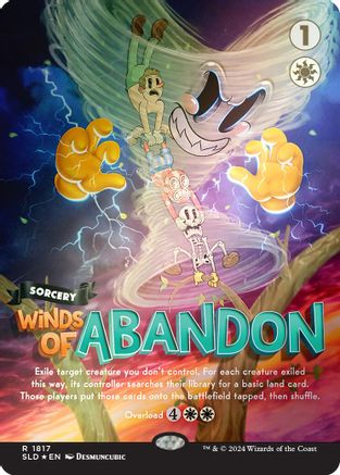 Winds of Abandon (Rainbow Foil) Foil (1817)