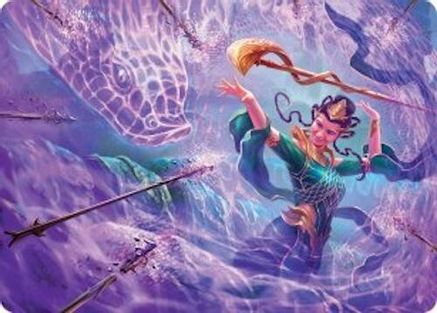 Snakeskin Veil Art Card (19/54) (019) - Art Series: Tarkir: Dragonstorm