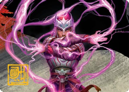 All-Out Assault Art Card (43/54) (Gold-Stamped Signature) (043) - Art Series: Tarkir: Dragonstorm