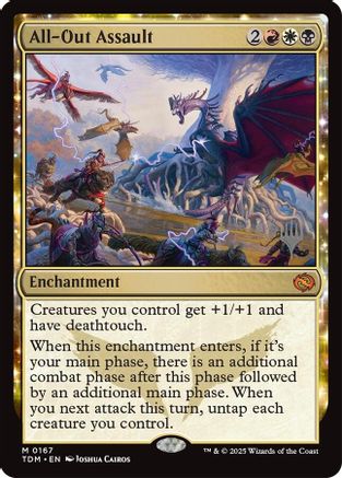 All-Out Assault (167) - Promo Pack: Tarkir: Dragonstorm