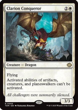 Clarion Conqueror (005) - Promo Pack: Tarkir: Dragonstorm