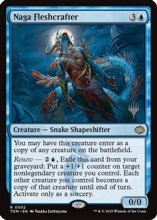Naga Fleshcrafter (052) - Promo Pack: Tarkir: Dragonstorm