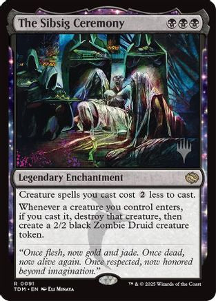 The Sibsig Ceremony (091) - Promo Pack: Tarkir: Dragonstorm