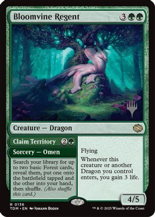 Bloomvine Regent (136) - Promo Pack: Tarkir: Dragonstorm