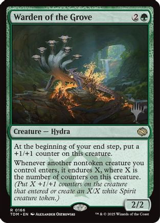 Warden of the Grove (166) - Promo Pack: Tarkir: Dragonstorm