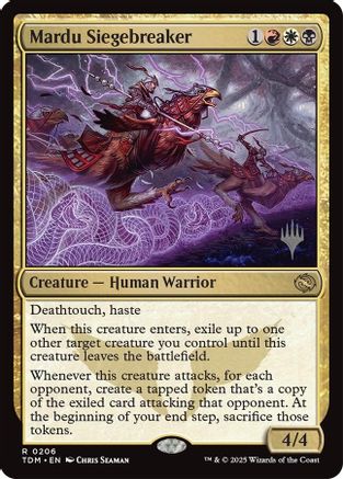 Mardu Siegebreaker (206) - Promo Pack: Tarkir: Dragonstorm