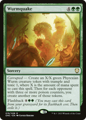 Wurmquake [Phyrexia: All Will Be One Commander] | Silver Goblin