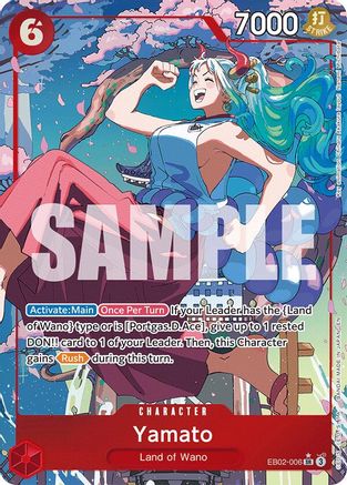 Yamato (Alternate Art) (EB02-006) Foil