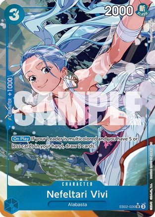 Nefeltari Vivi (Alternate Art) (EB02-026) Foil