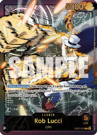 Rob Lucci (SPR) (OP07-079) Foil