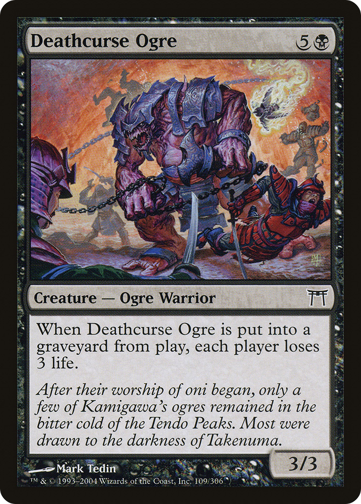 Deathcurse Ogre [Champions of Kamigawa] | Silver Goblin