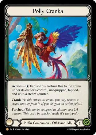 Polly Cranka (SEA003) Rainbow Foil - High Seas