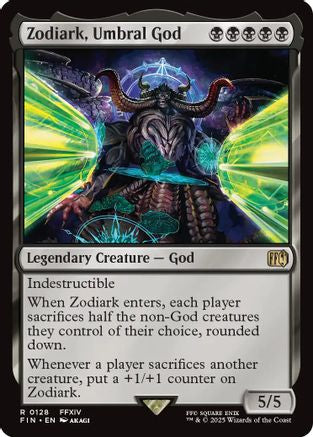 Zodiark, Umbral God (128) Foil - FINAL FANTASY
