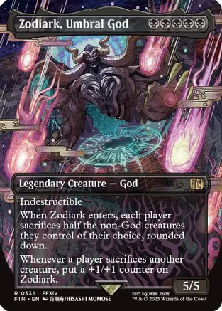 Zodiark, Umbral God (Borderless) (336) - FINAL FANTASY