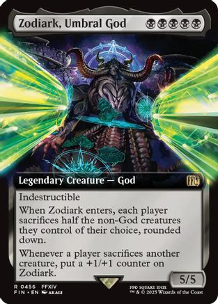 Zodiark, Umbral God (Extended Art) (456) - FINAL FANTASY