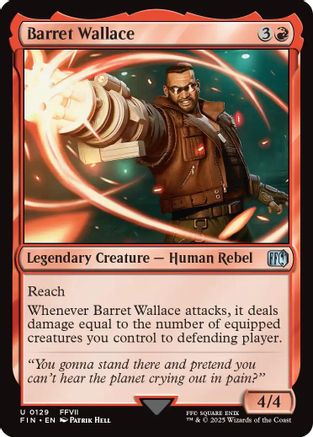 Barret Wallace (129) - Commander: FINAL FANTASY