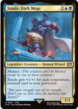 Xande, Dark Mage (561) - FINAL FANTASY