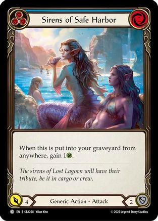 Sirens of Safe Harbor (Blue) (SEA228) - High Seas