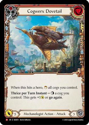 Cogwerx Dovetail (SEA011) Rainbow Foil - High Seas