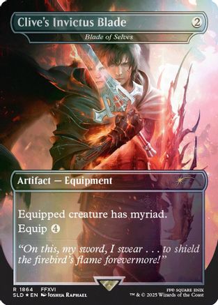 Blade of Selves (Clive's Invictus Blade) (1864) Foil - Secret Lair Drop