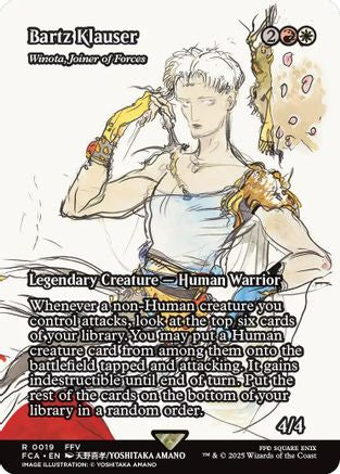 Bartz Klauser - Winota, Joiner of Forces (Showcase) (019) - FINAL FANTASY: Through the Ages
