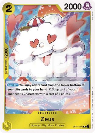 Zeus (OP11-106) Foil